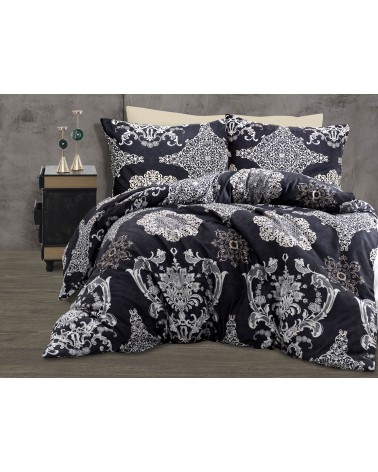 Pościel satyna bawełniana 160x200 + 2x70x80 Hermes Luxury Darymex