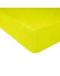 Prześcieradło bawełna frotte 80x160x5 z gumką limonkowe Darymex