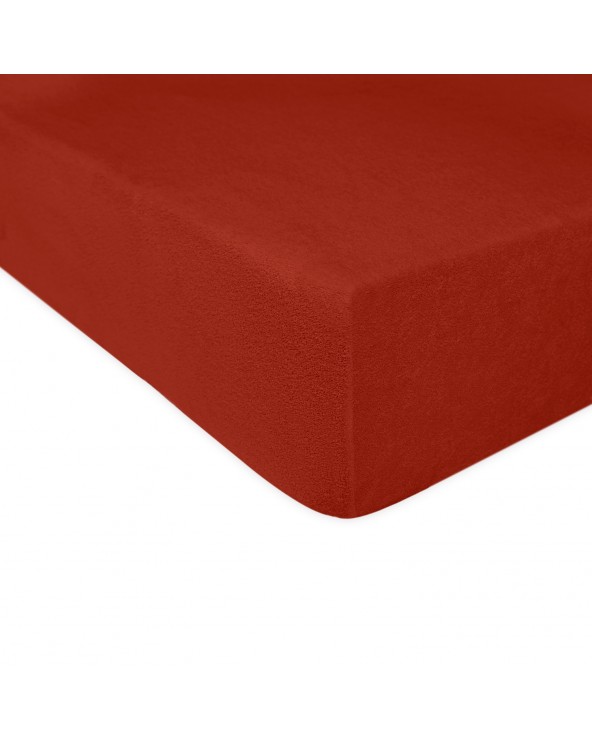 Prześcieradło bawełna frotte 80x160x5 z gumką bordowe Darymex Prześcieradło bawełna frotte 80x160x5 z gumką bordowe Darymex