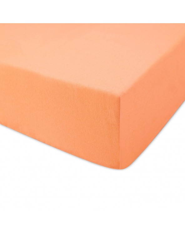 Prześcieradło bawełna jersey 80x160x5 z gumką łososiowe Darymex Prześcieradło bawełna jersey 80x160x5 z gumką łososiowe Darymex