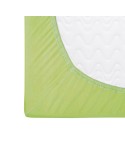 Prześcieradło bawełna jersey 80x160x5 z gumką limonkowe Darymex