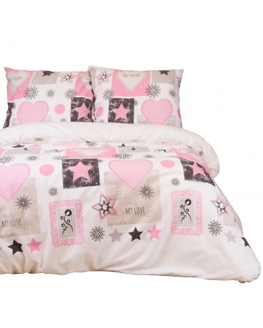 Pościel flanela bawełniana 200x220 + 2x70x80 31482/2 Darymex