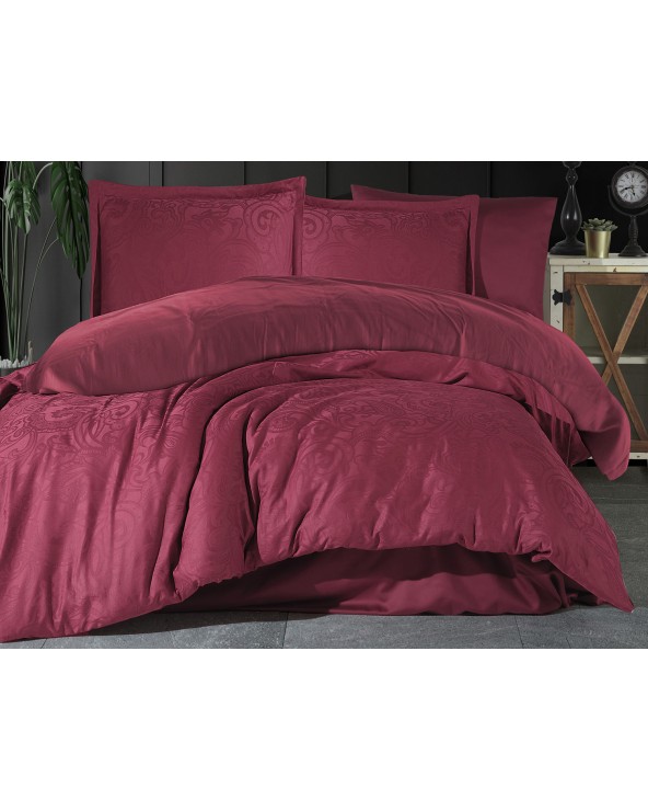 Pościel satyna bawełniana 160x200 + 2x70x80 Hemera 2 Jacquard Darymex