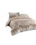 Pościel satyna bawełniana 200x220 + 2x70x80 Onzino Beige Exclusive Darymex
